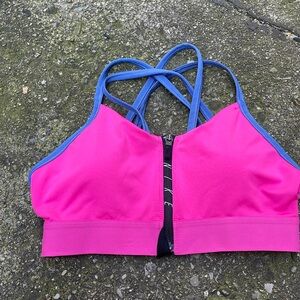 Nike zipper bra